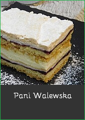 Ciasto pani walewska dżem beza pavlowej placek z konfiturą i bezą 
