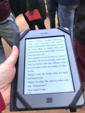 Kindle being read in queue - Don't wake up, Shauna Kelley