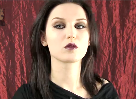 Beautiful YOU...TODAY... TOMORROW: GOTHIC MAKEUP IN 15 EASY STEPS