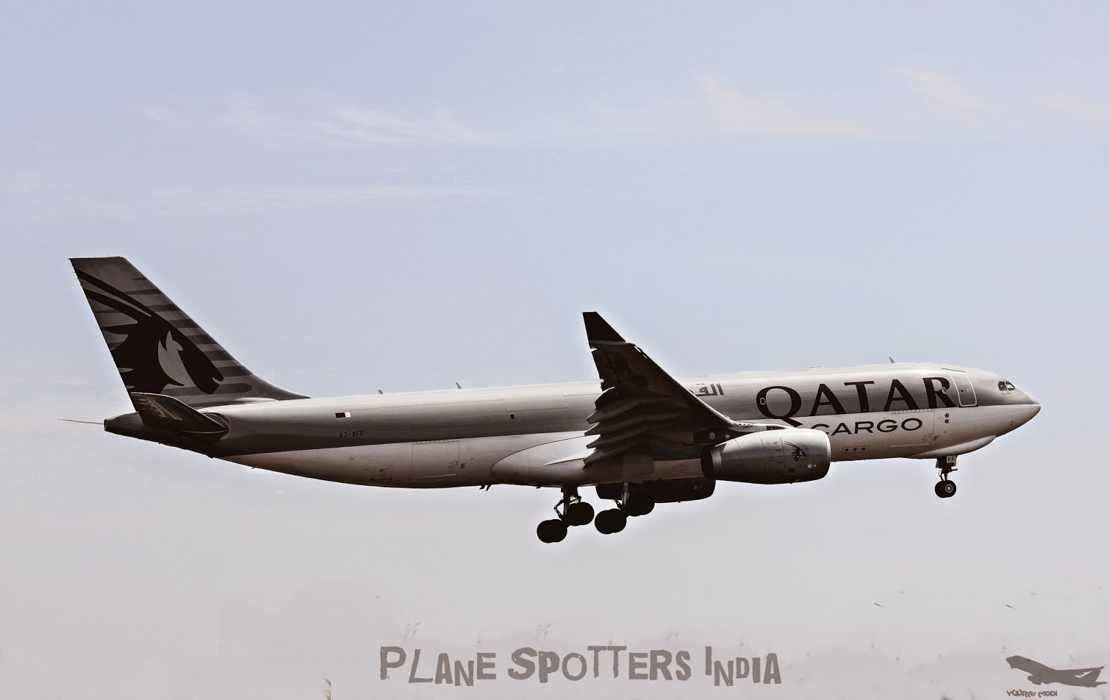 Qatar Airways Cargo To AMD Plane Spotters India www