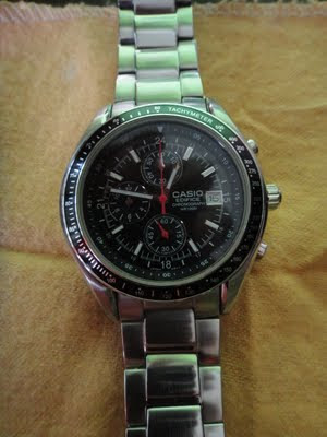jam tangan casio edifice chronograph wr100m