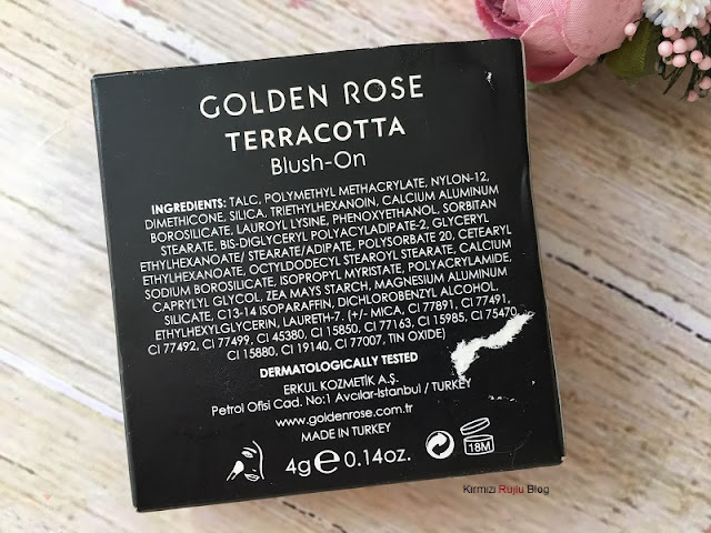 Golden Rose Terracotta Blush-On 03