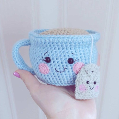 Tea Cup Amigurumi - Free Pattern