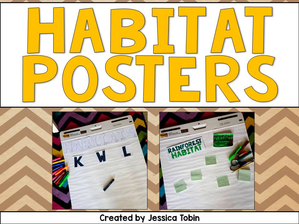 Teaching Habitats: Activities and Resources (with a FREEBIE