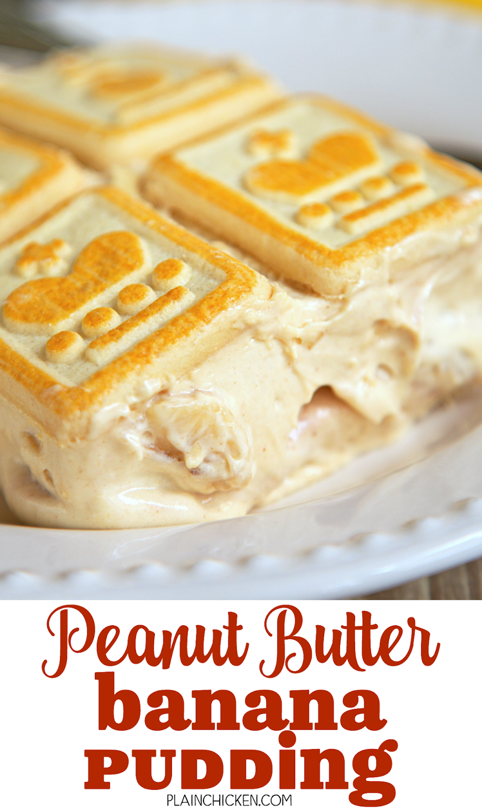 Peanut Butter Banana Pudding Plain Chicken
