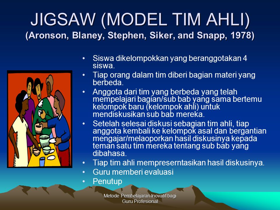 Pengertian dan Penerapan Metode JigSaw Active Learning Abdilah Umin