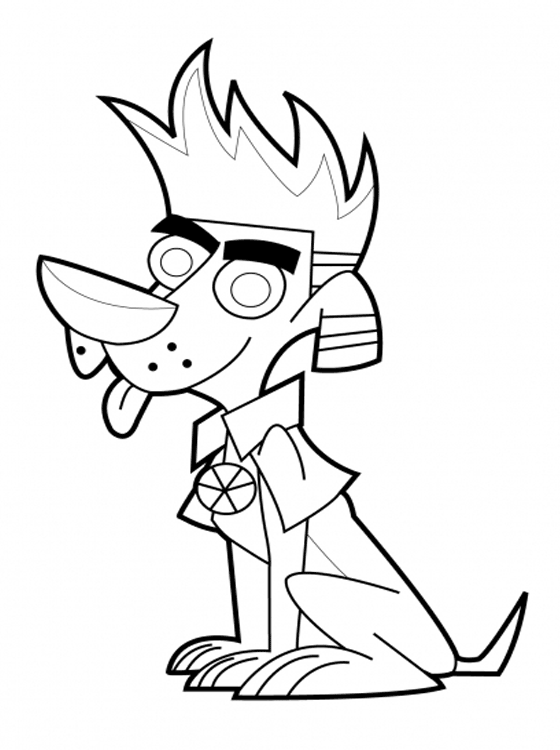 Kids Page Johnny Test Coloring Pages Free Printable Colouring Pages
