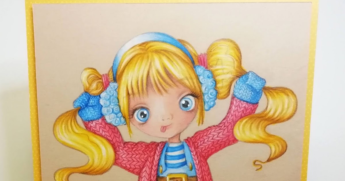 Cartway Cards Miss Lilly is being silly!