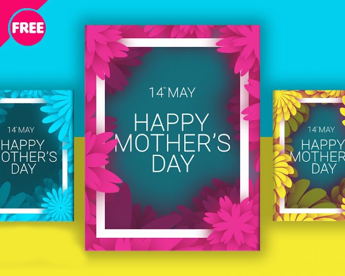 Mothers Day Free Flyer Template PSD