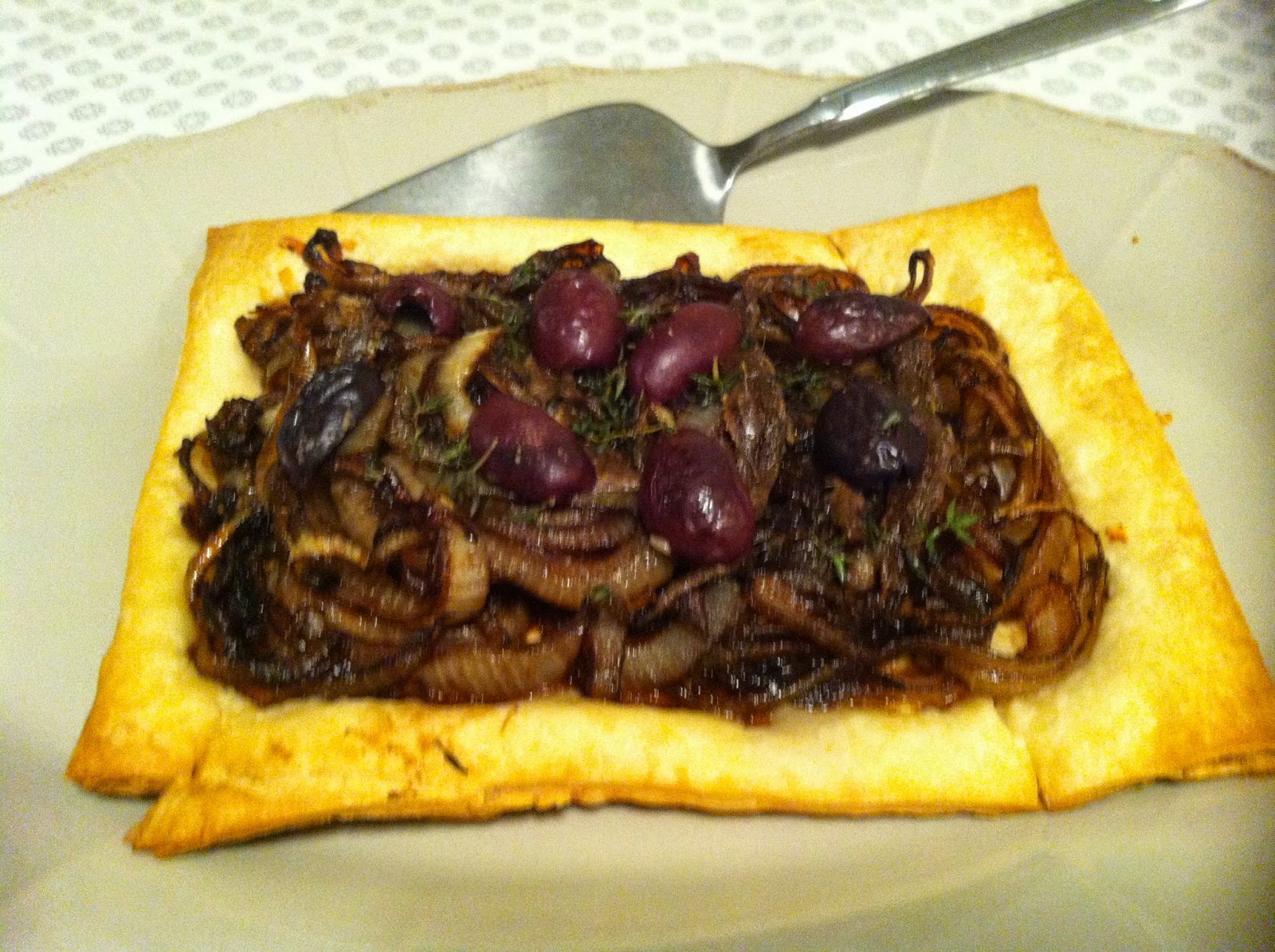 WWDH Onion, Anchovy and Olive Tart Laws of the Kitchen