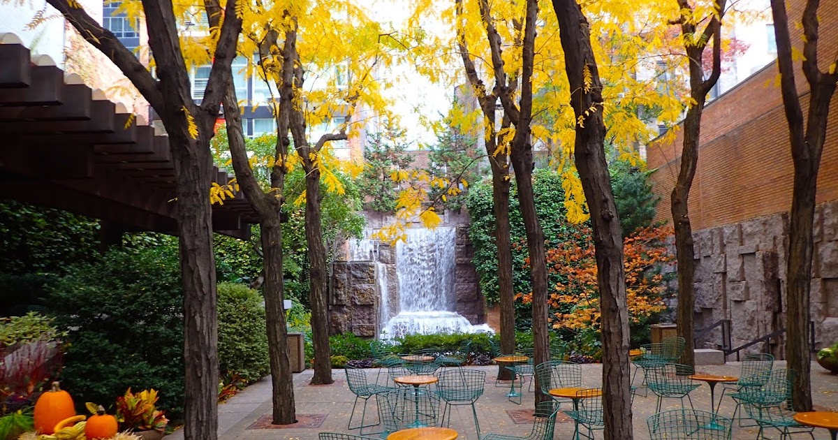 New York Picture of the Day Greenacre Park, 6,300 square feet three