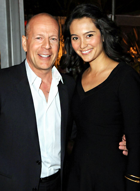 Bruce Willis With Wife Emma Hemming Latest Photographs 2012 | Hollywood