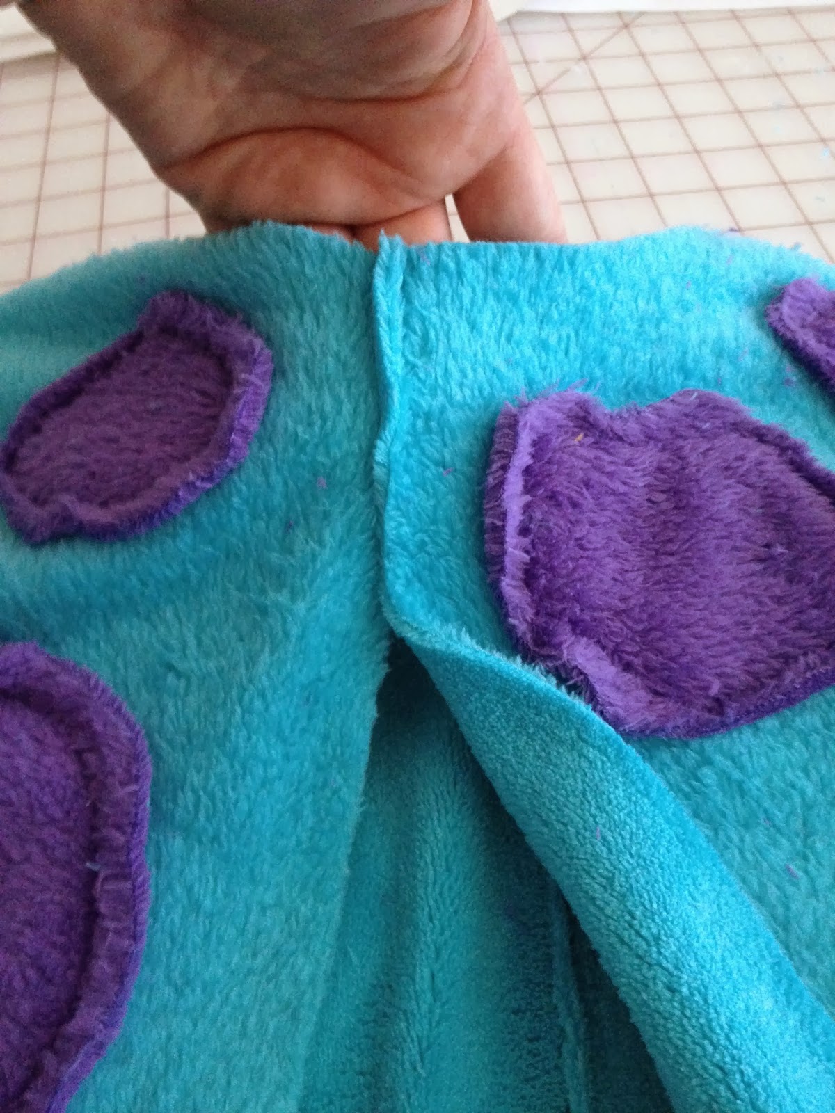 Sully Skin Pattern Pitcher Family Adventures: Sully From Monsters Inc. Costume Tutorial
