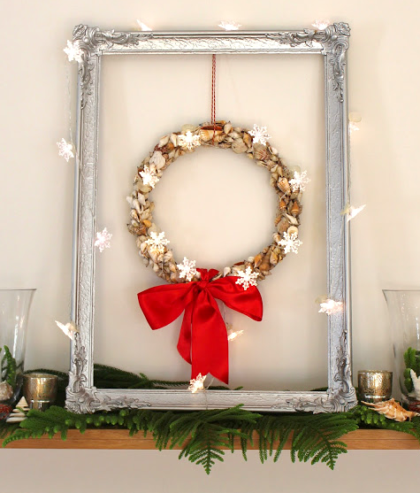 Christmas Shell Wreath