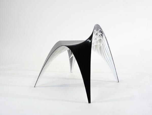 Futuristic chair design