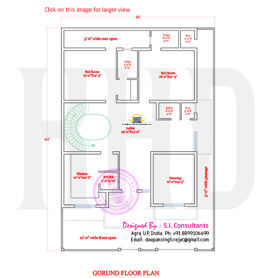 Ground floor plan