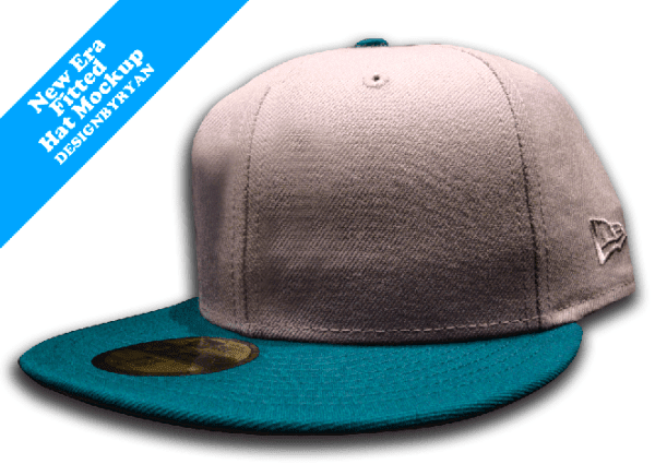 Free New Era Fitted PSD Hat Mockup Free New Era Fitted PSD Hat Mockup