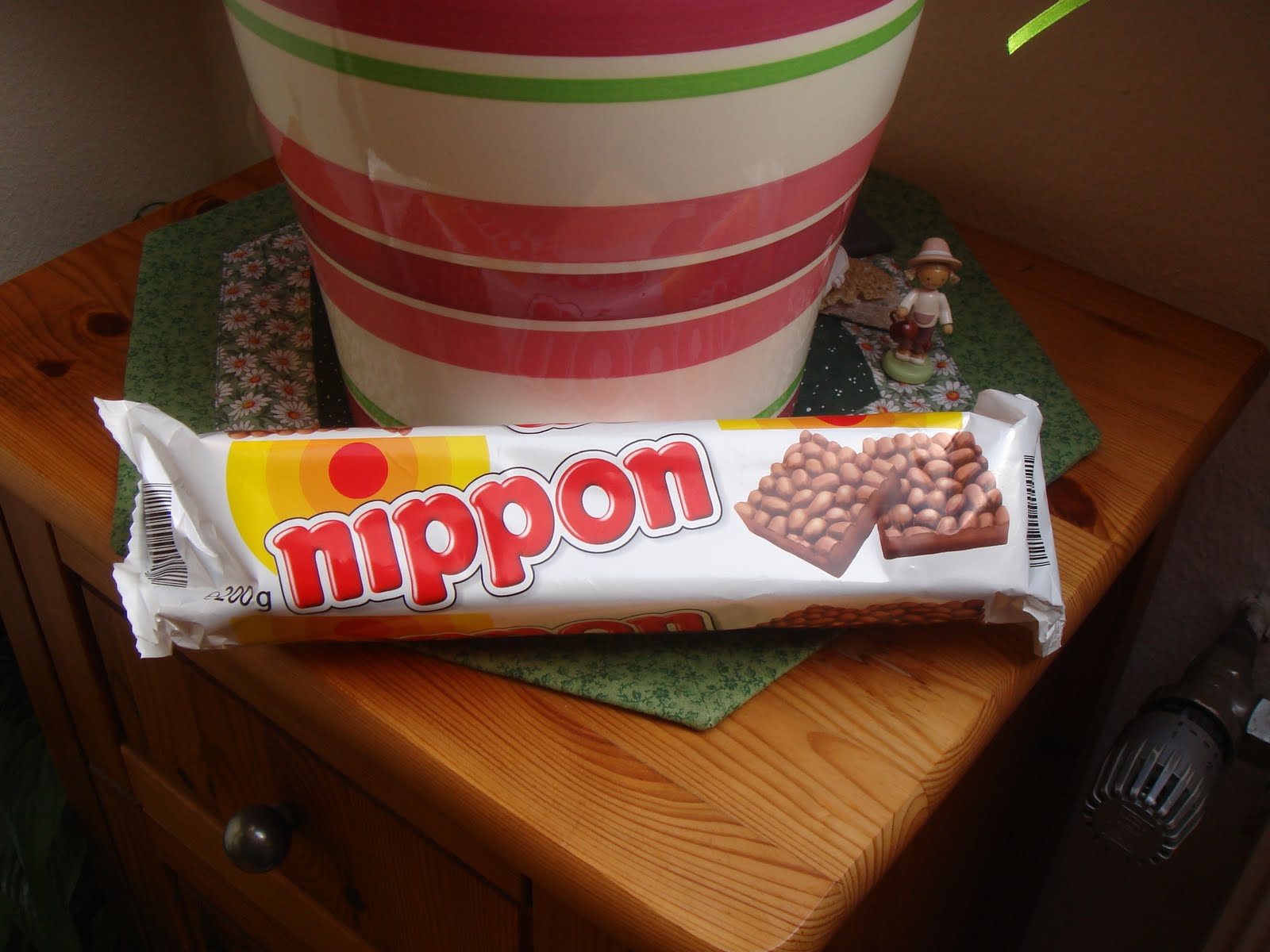 Nippon puffed rice and cereals with dark chocolate 200g