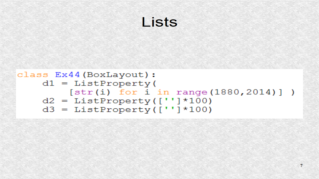 Mobile Programming in Python: 44. Baby Names App