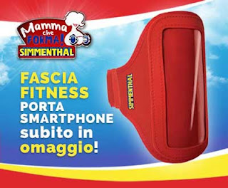 Fascia fitness porta smartphone in omaggio