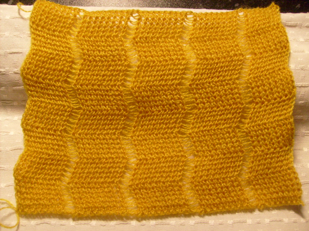 Adventures with Machine Knitting: Swung and Tucked Ribs