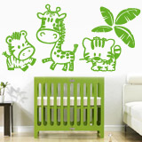 Vinilos infantiles zoo Vinilos infantiles animalitos
