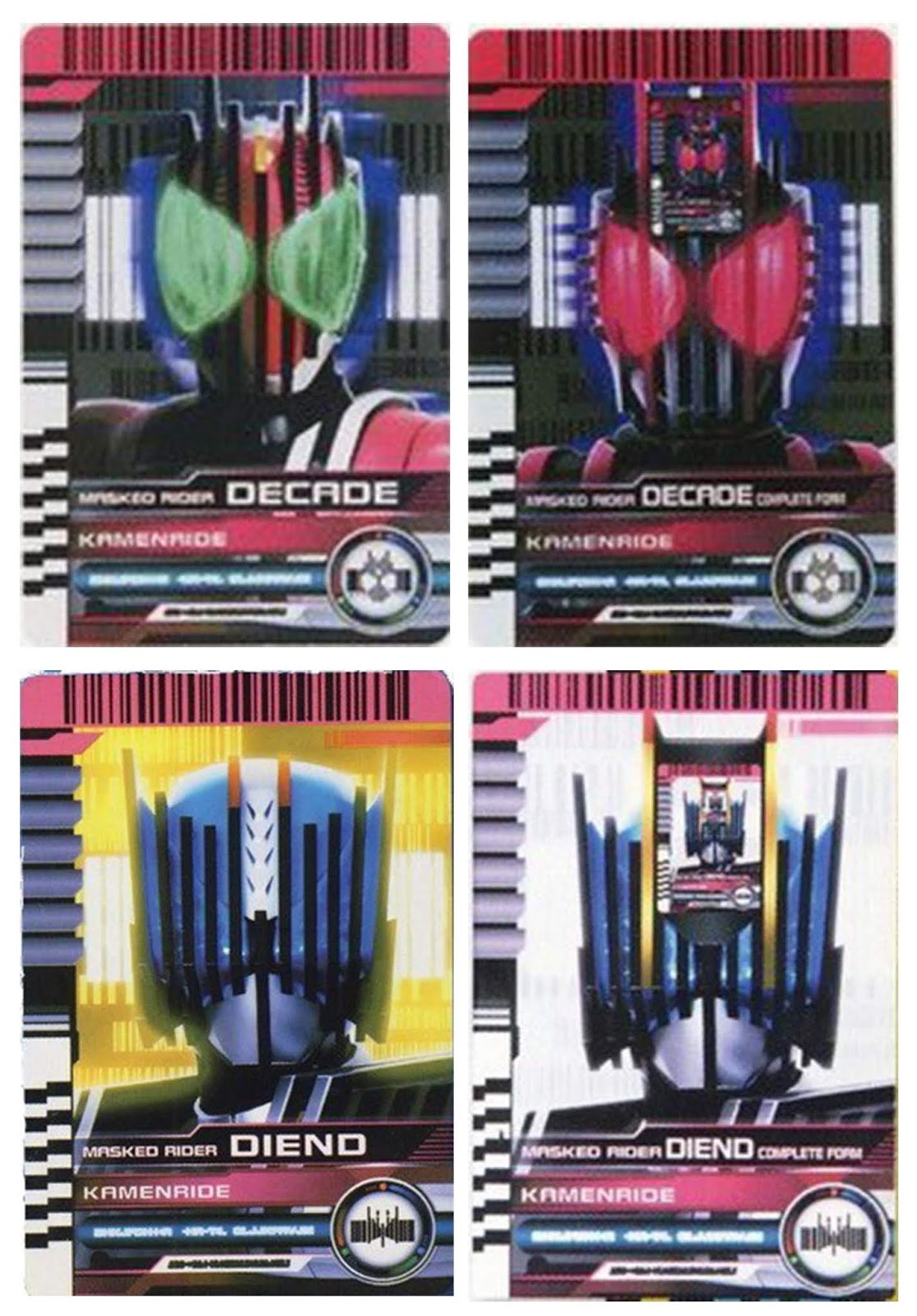 kamen rider decade card kamen rider decade card