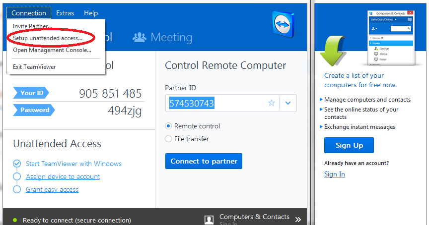 load teamviewer 11