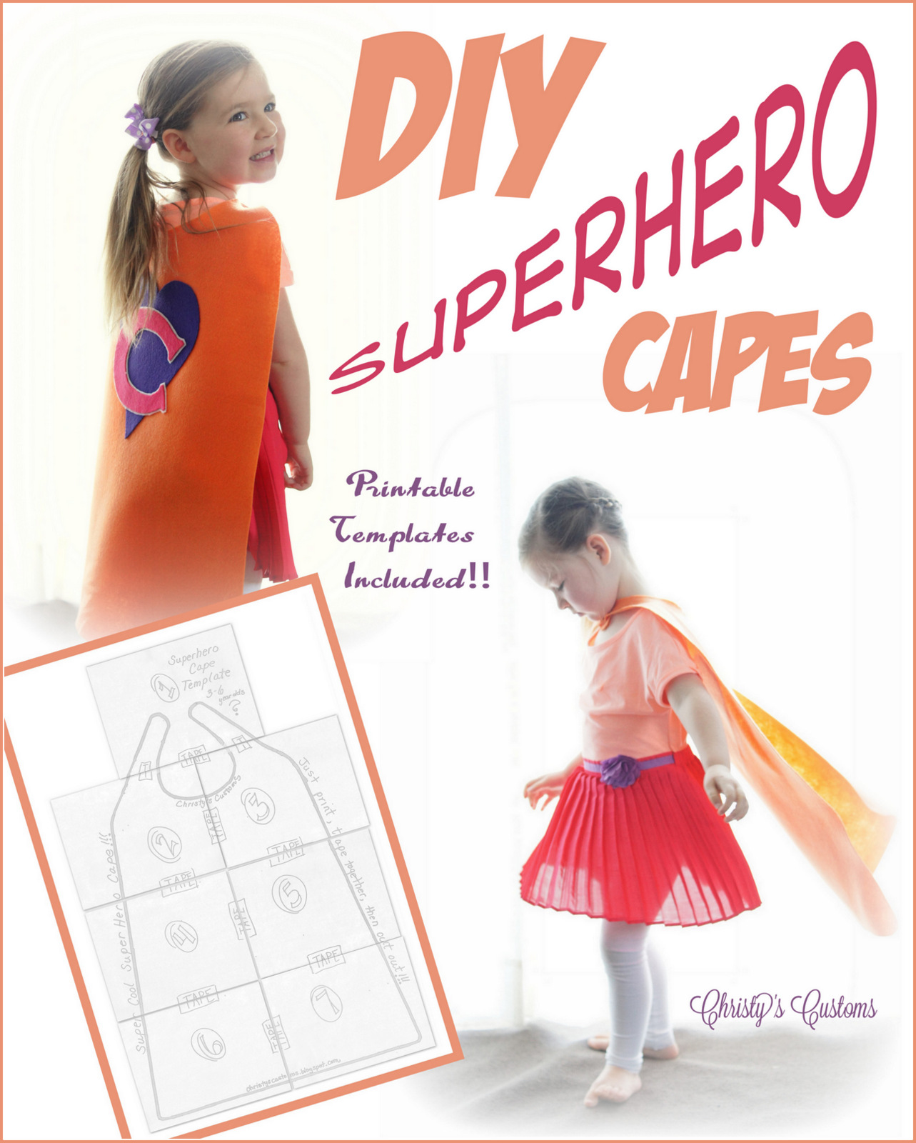 Christy s Customs And The Little House By The Olive Tree DIY Superhero  Christy s Customs And The Little House By The Olive Tree DIY Superhero