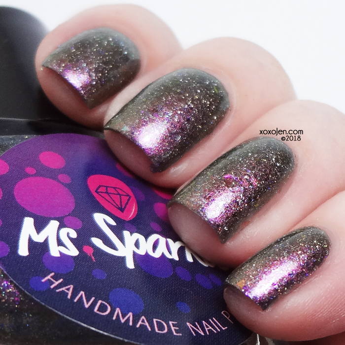 xoxoJen's swatch of Ms Sparkle An Ode to Lisa Frank