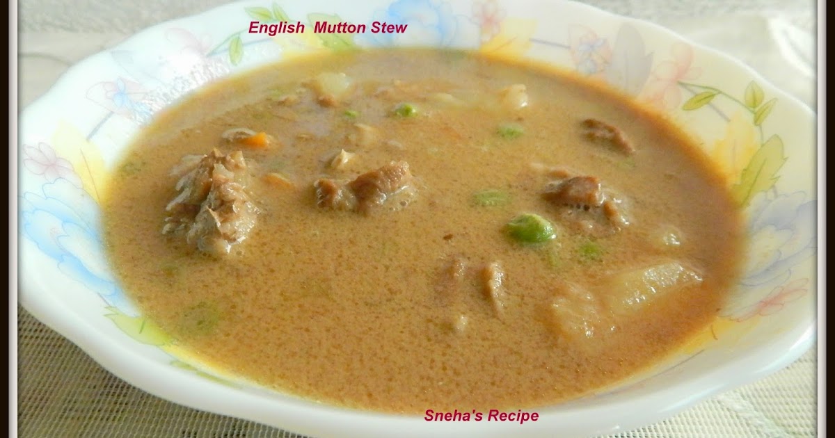 English StewSoupSaturdaySwappers Sneha's Recipe