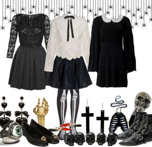Get The Look (Halloween): Wednesday Addams | THUNDER AND THREADS
