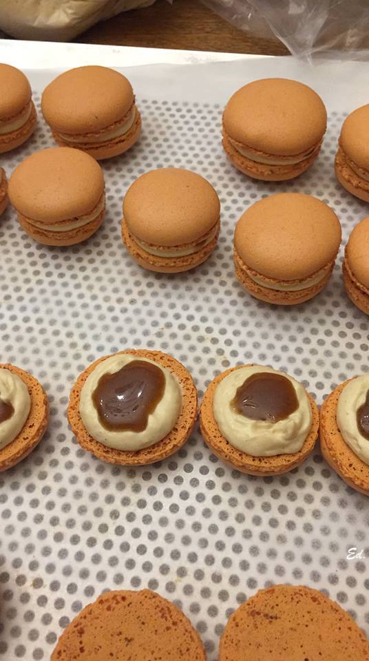Macarons Caramel Fleur de sel Cuisine et patisserie