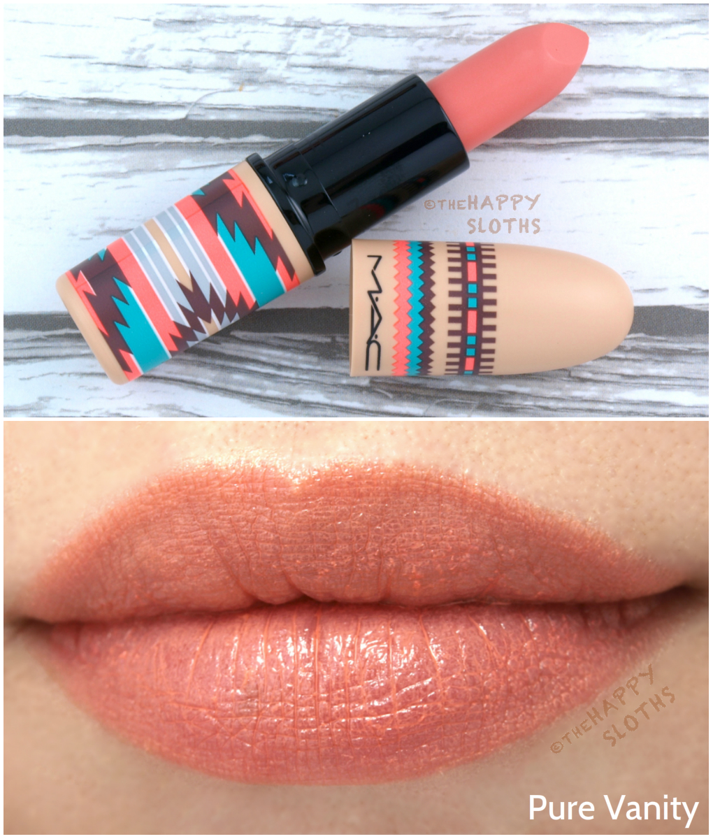 Mac Vibe Tribe Collection Review And Swatches The Happy Sloths