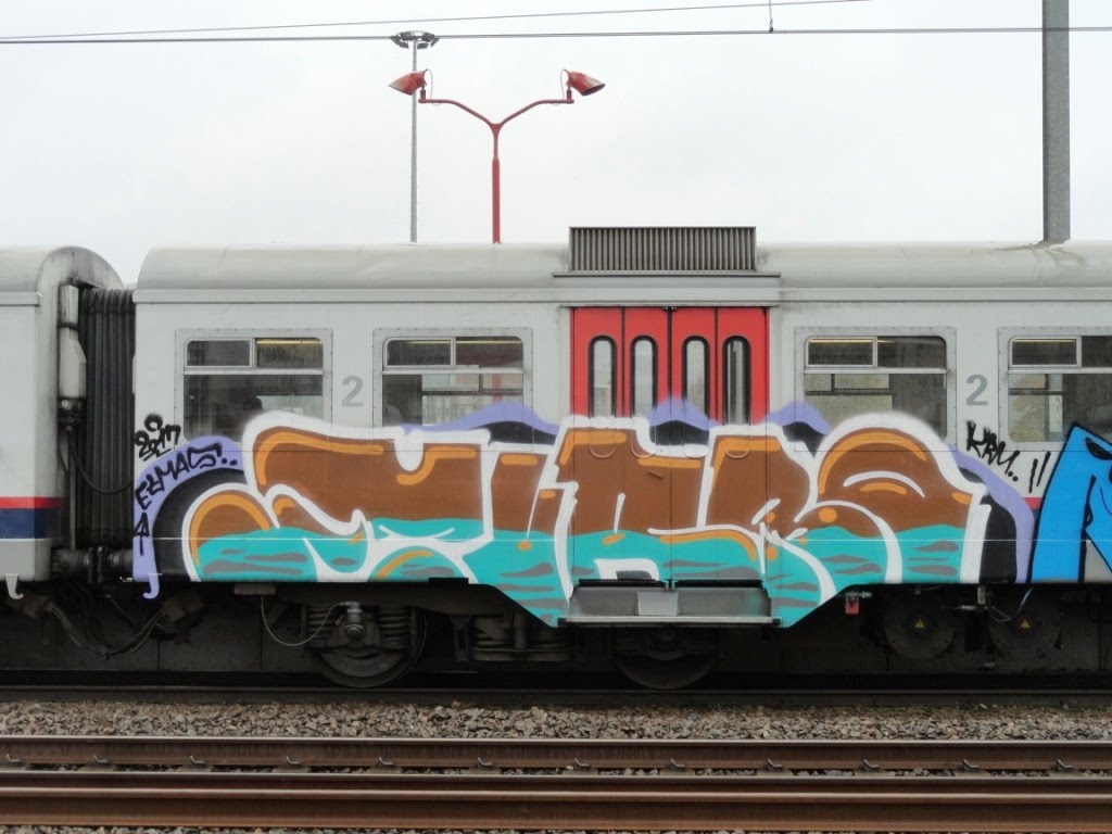Groenteboer Extreme armoede Overredend Art on Train: ARLON-LUXEMBOURG