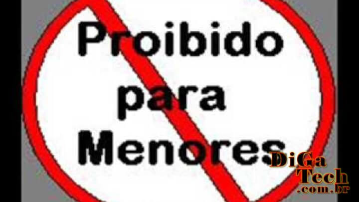 Atenção ao Conteúdo! Alerta proibido para menores