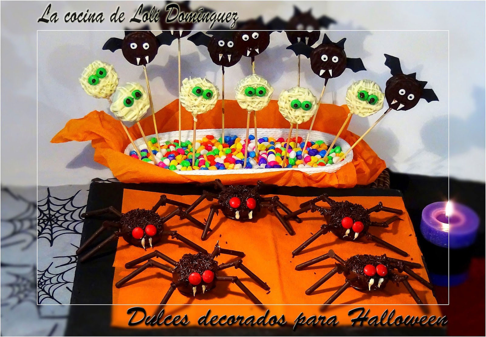 La cocina de Loli Domínguez Dulces decorados para Halloween