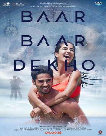 Poster Of Baar Baar Dekho 2016 Hindi 190MB HEVC Mobile Watch Online Free Download world4ufree.org Poster Of Baar Baar Dekho 2016 Hindi 190MB HEVC Mobile Watch Online Free Download world4ufree.org