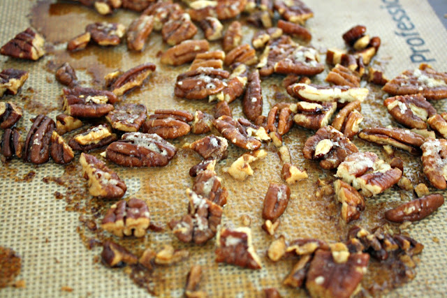 A close up of food, with Pecan and Pie