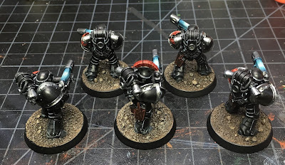 Horus Heresy Dark Angels Tactical Support Squad WIP