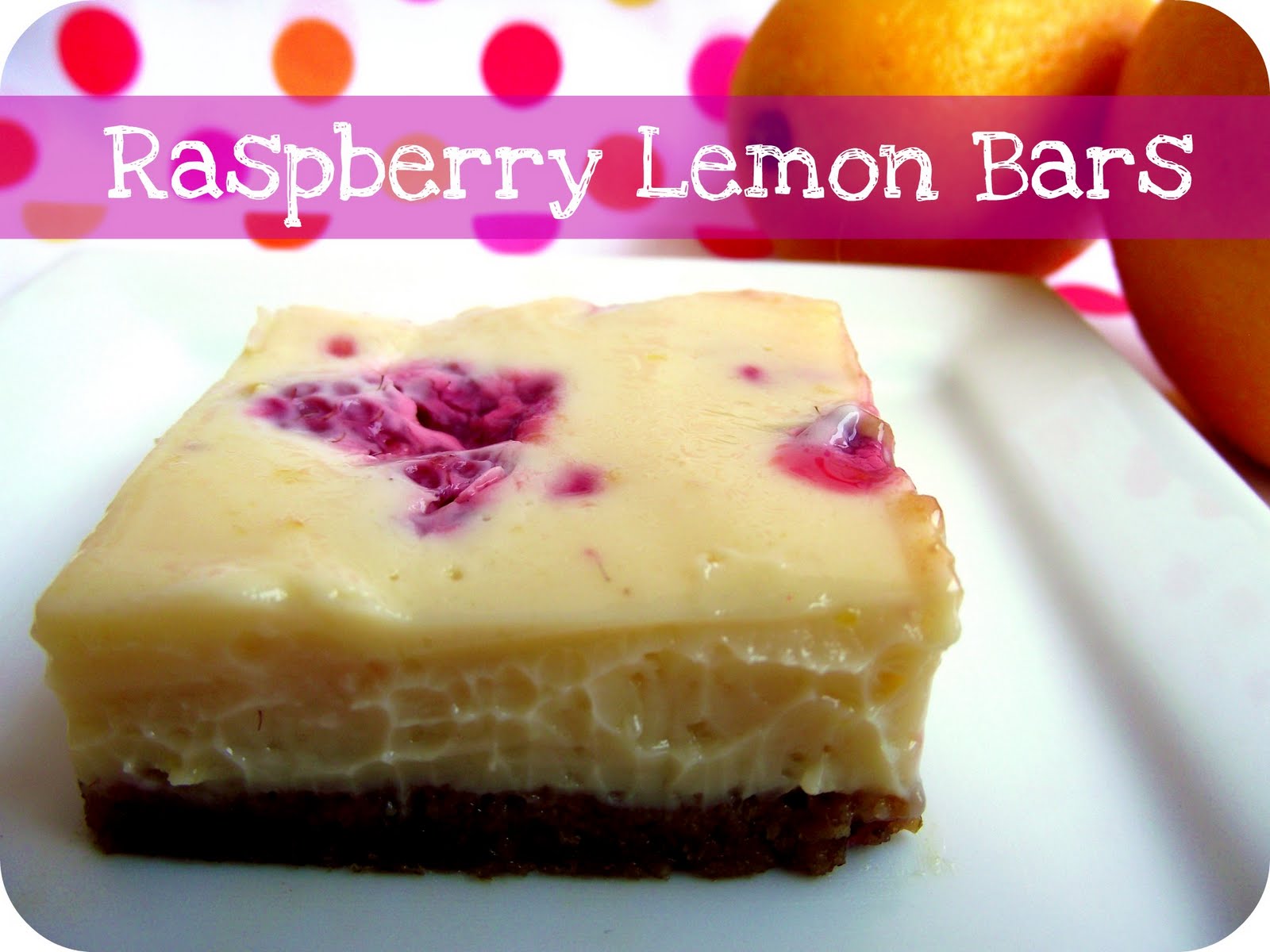 Wingledings: Raspberry Lemon Bars