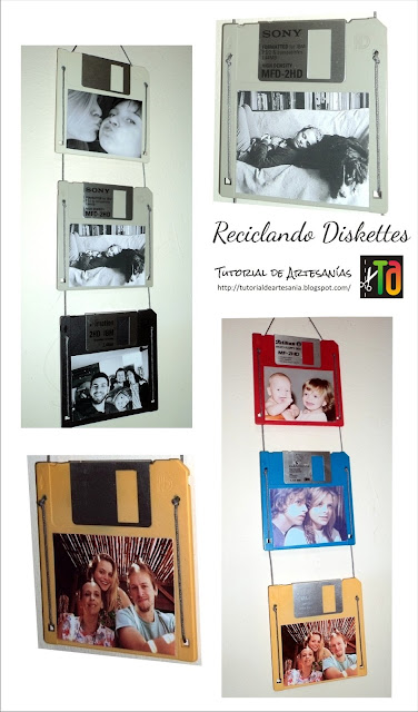 Marcos fotos diskettes