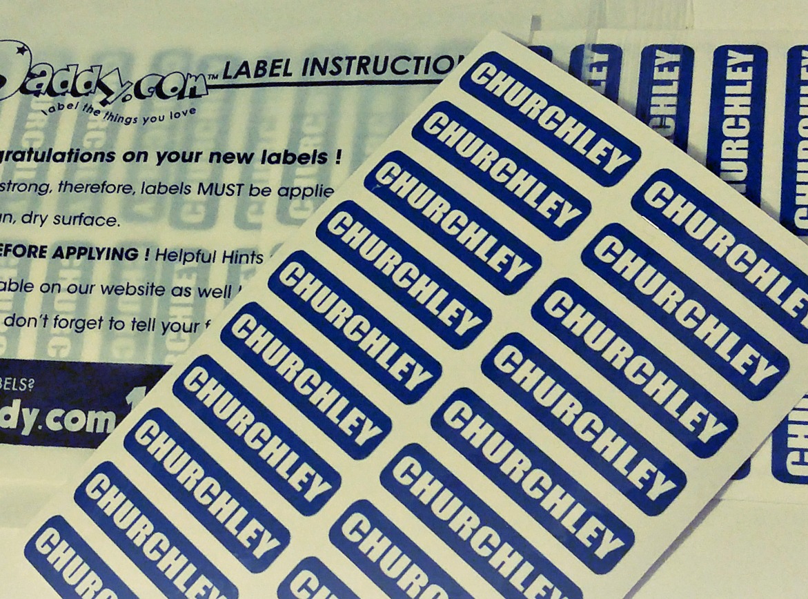 Bonggamom Finds Label Daddy perfect for summer camp, school, and beyond