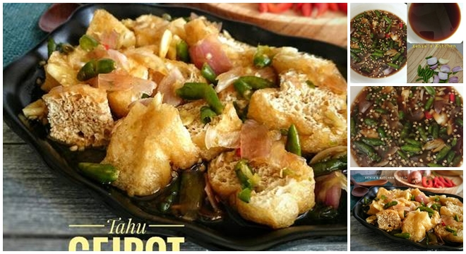 Cara Membuat Cemilan Enak Ala Jajanan Pinggir Jalan Tahu Gejrot Resep Dapur Spesial