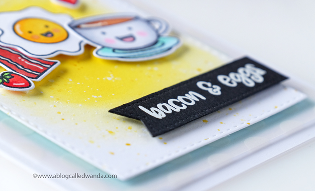 Sunny Studio Stamps: Breakfast Puns Purrfect Birthday Clean Simple Cards by Wanda Guess