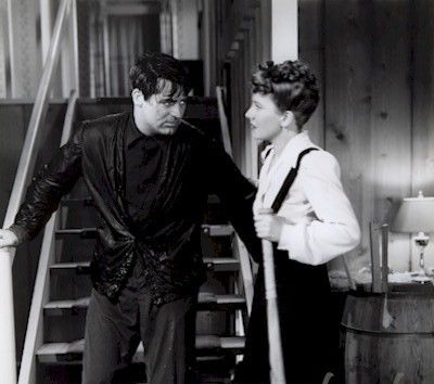 Cary Grant and Jean Arthur