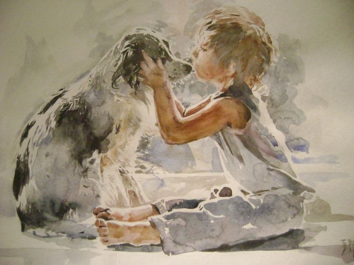 В технике акварели. Boyana Petkova В технике акварели. Boyana Petkova
