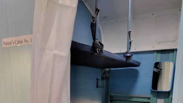 Indian Railways coaches modified into isolation cabins for Covid-19 patients