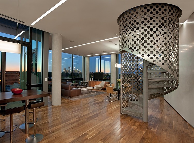 Mcompany style: cómo decorar con escaleras de caracol