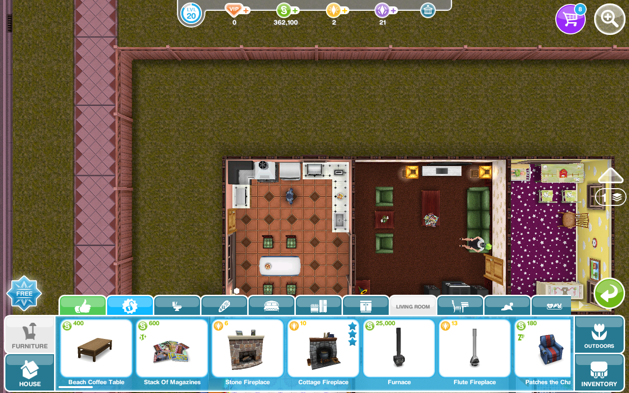 Place a beach coffee table Catatan Kecil